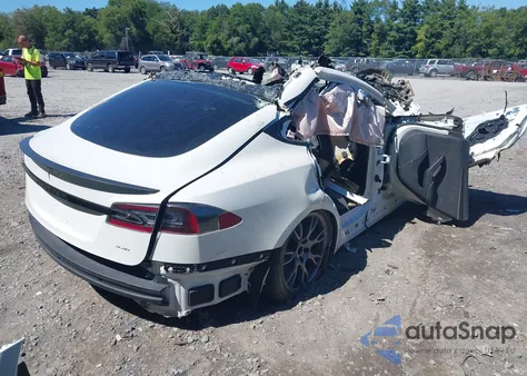 2021 Tesla Model S from USA, damaged, VIN 5YJSA1E67MF441902